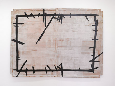 O.T. 2011, Acryl auf Karton, 128 x 172 cm