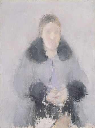 Ingrid I, 1974, Öl auf LW, 38,5 x 27 cm